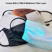 Load image into Gallery viewer, LED REUSABLE FACE MASK PEARL WHITE